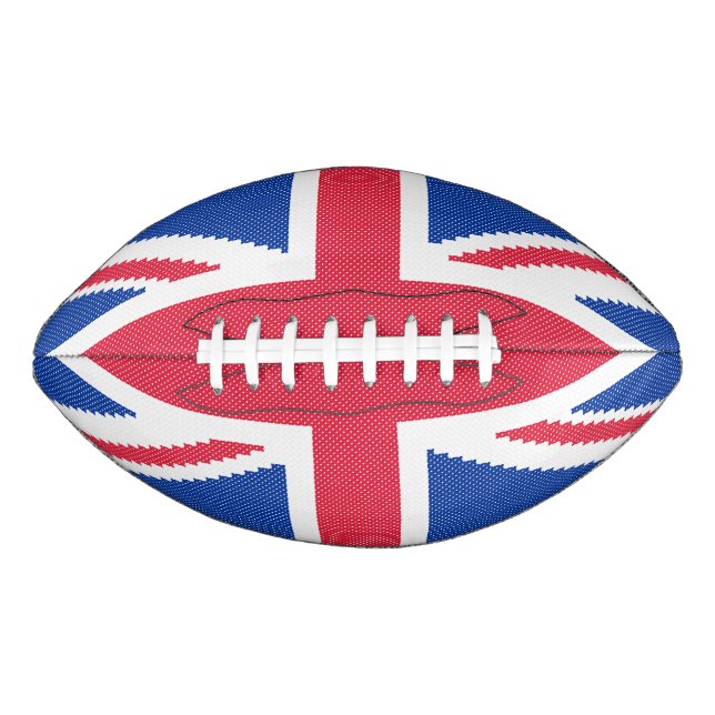 Ballon De Foot Original cross-stitch design Union Jack (Devant)