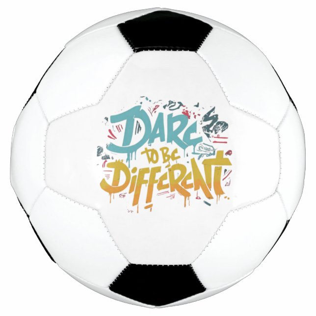 Ballon De Foot Oser être différent (Devant)