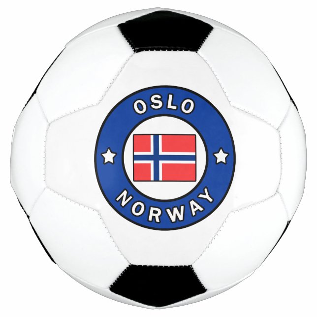 Ballon De Foot Oslo Norvège (Devant)