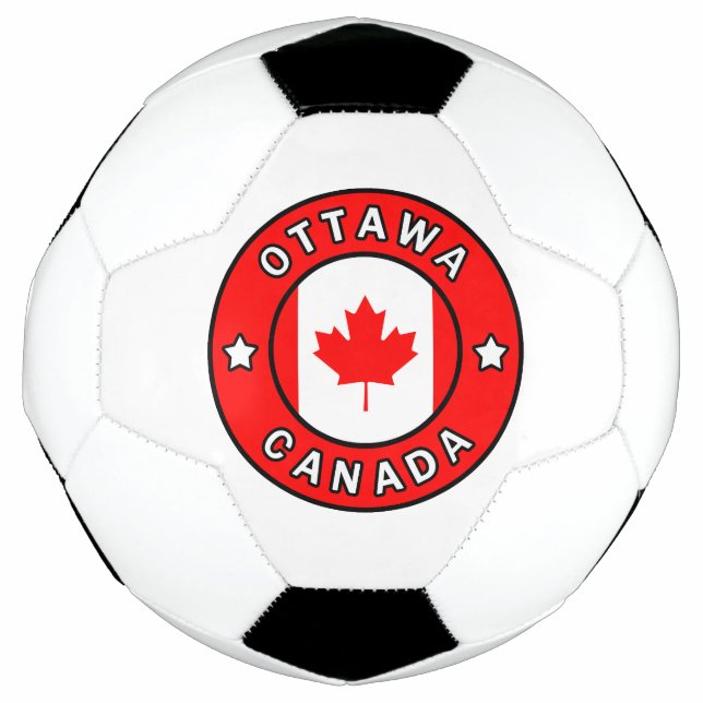 Ballon De Foot Ottawa Canada (Devant)
