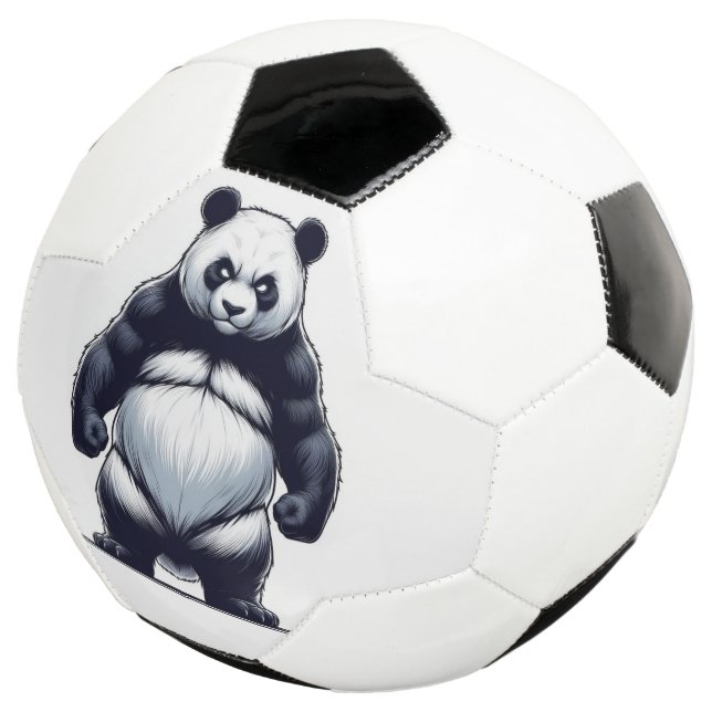 Ballon De Foot Panda en colère (3/4)