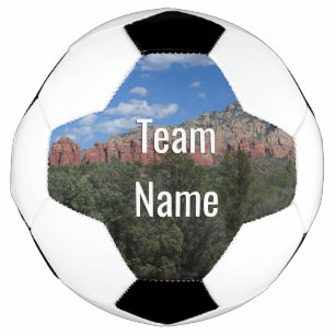 Ballon De Foot Panorama de Red Rocks à Sedona Arizona