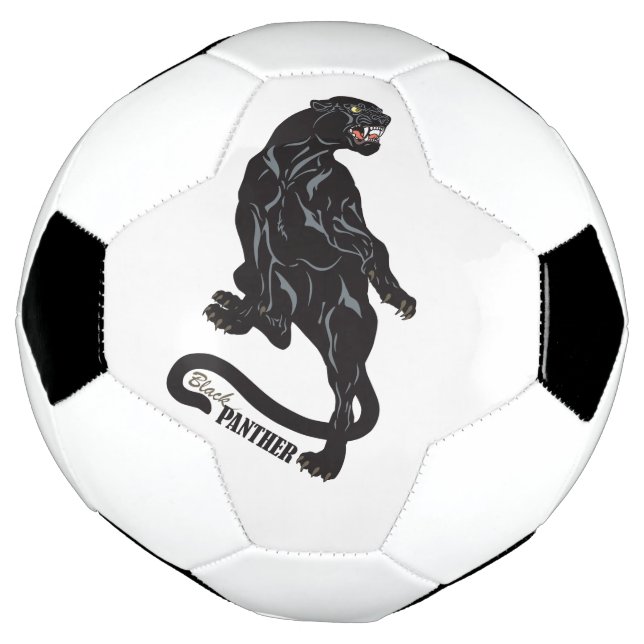 Ballon De Foot panthère noir (Tourné)