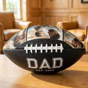 Ballon De Foot Papa a établi Moderne Gras Noir 3 Photo