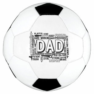 Ballon De Foot Papa cadeau d'anniversaire père fête des pères pap