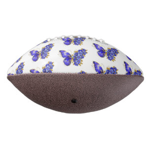 Ballon De Foot Papillon Saphir Fleur