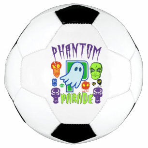 Ballon De Foot Parade fantôme conception du crâne fantôme éffraya