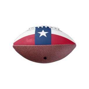 Ballon De Foot Patriotic american football Texas flag