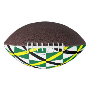 Ballon De Foot Patriotic american football with flag of Monterey