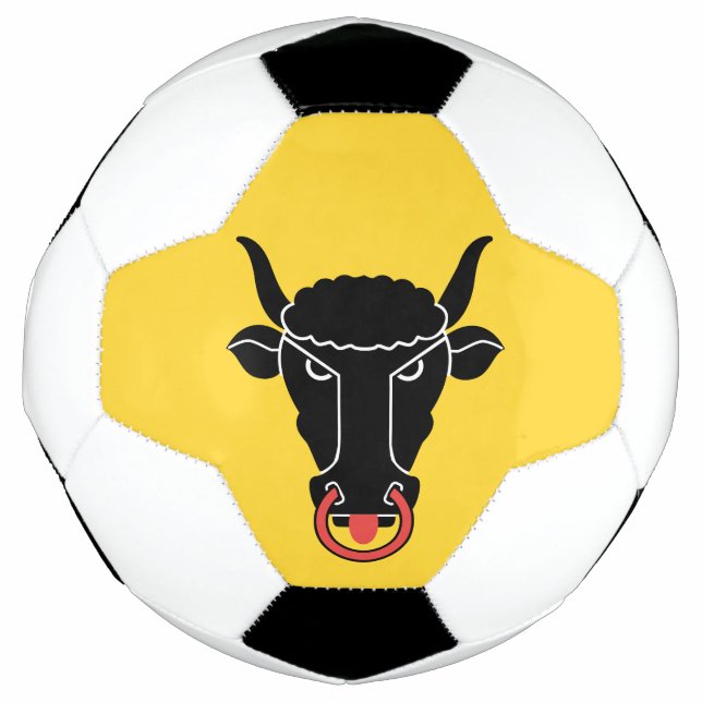Ballon De Foot Patriotic Soccer Ball with Flag of Uri (Devant)