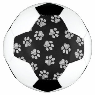 Ballon De Foot Patrouilles de Doodle, Paws de Chien, Paws Blanche