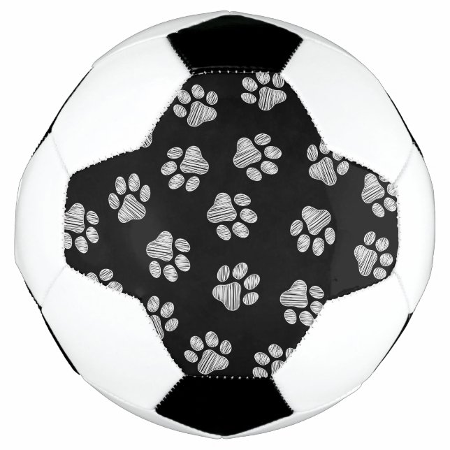 Ballon De Foot Patrouilles de Doodle, Paws de Chien, Paws Blanche (Devant)