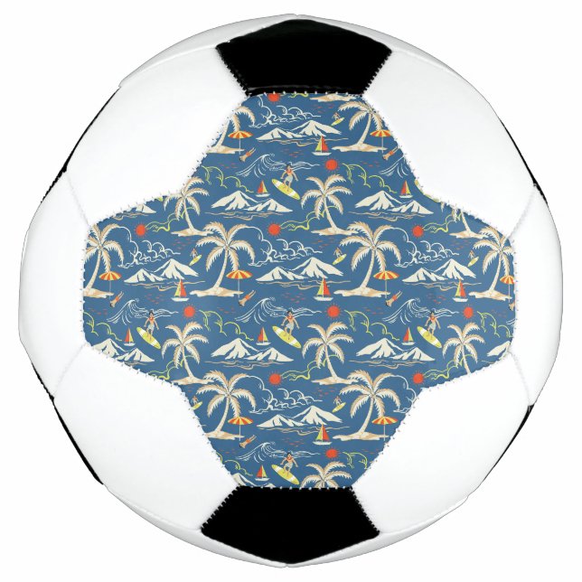 Ballon De Foot Patters tropicaux (Devant)