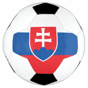 Ballon De Foot Pavillon de football patriotique Slovaquie