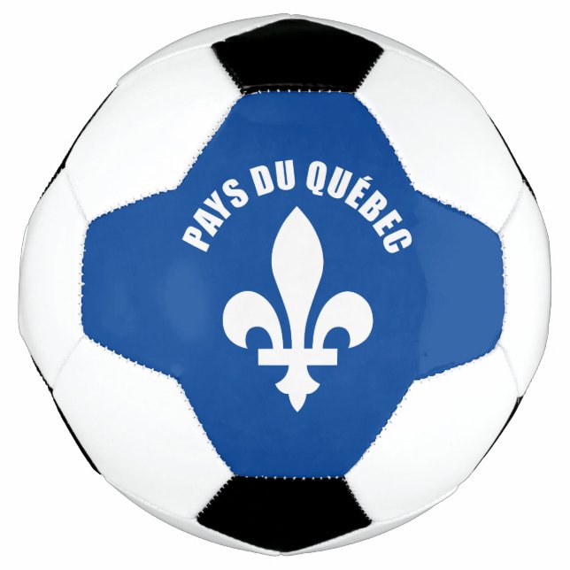Ballon De Foot Pays du Québec (Devant)