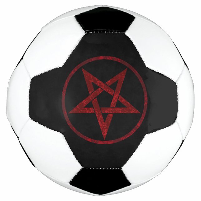 Ballon De Foot Pentagram Red Devil (Devant)