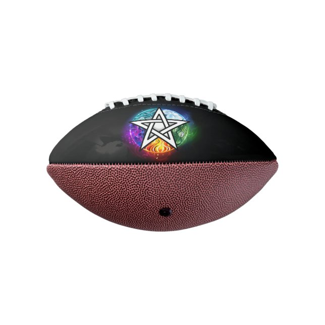 Ballon De Foot pentagramme du Wiccan (Tourné à 270°)