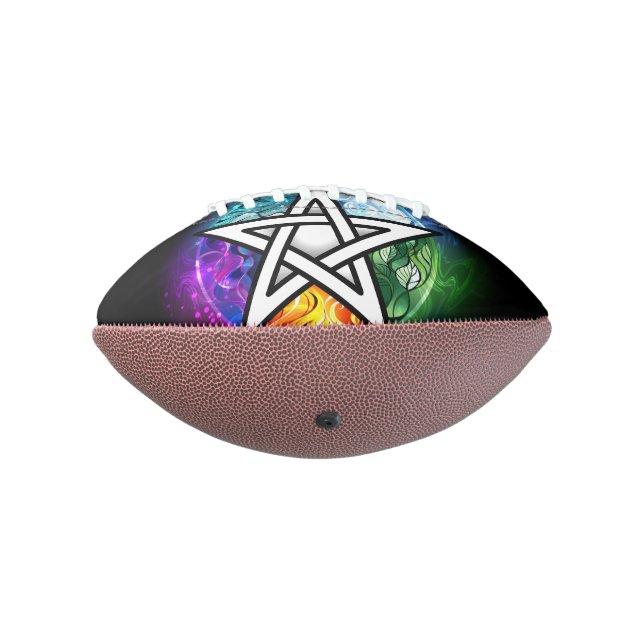Ballon De Foot pentagramme du Wiccan (Tourné à 270°)