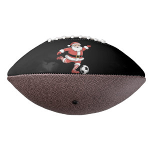 Ballon De Foot Père Noël joue au football Sports de Noël
