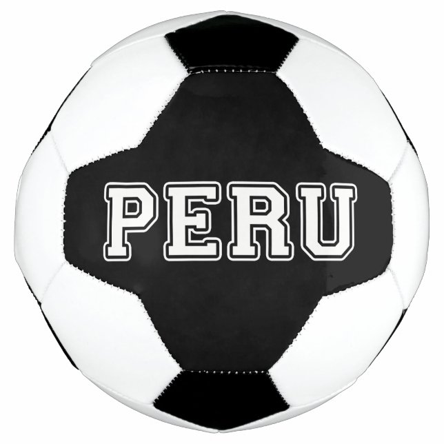 Ballon De Foot Pérou (Devant)