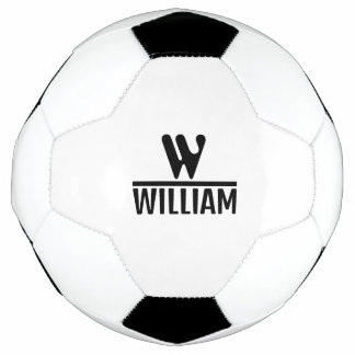 Ballon De Foot Personalize Monogram Name