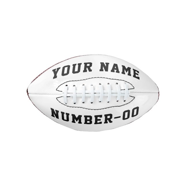 Ballon De Foot Personalized Custom Football –Add Your Text Here (Devant)