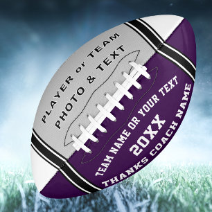 Ballon De Foot Photo, Cadeaux personnalisés de football entraîneu