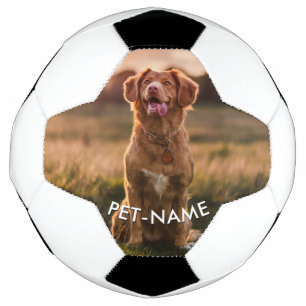 Ballon De Foot Photo personnalisée avec le nom de votre chien