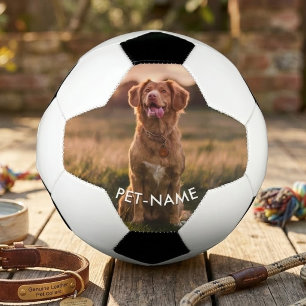 Ballon De Foot Photo personnalisée avec le nom de votre chien