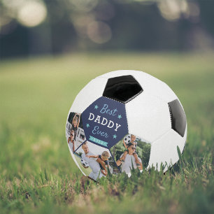 Ballon De Foot Photo personnalisée de Best Daddy Ever