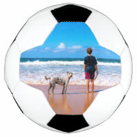 Photo personnalisée Soccer Ball Cadeau Votre Chien