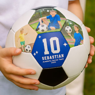 Ballon De Foot Photos et texte personnalisés pour joueurs d'équip