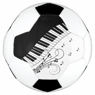 Ballon De Foot Piano Keyboard Music Design