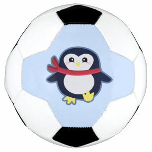 Ballon De Foot Pingouin de Kawaii