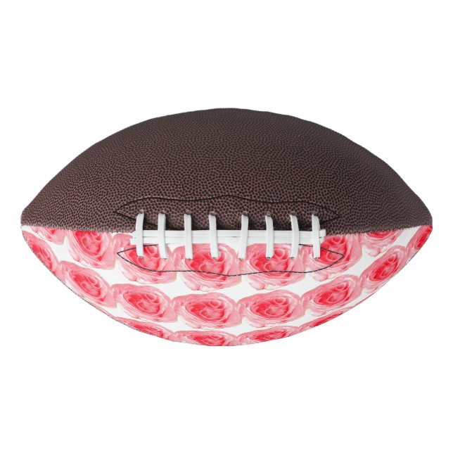Ballon De Foot Pink Rose Flower (Devant)