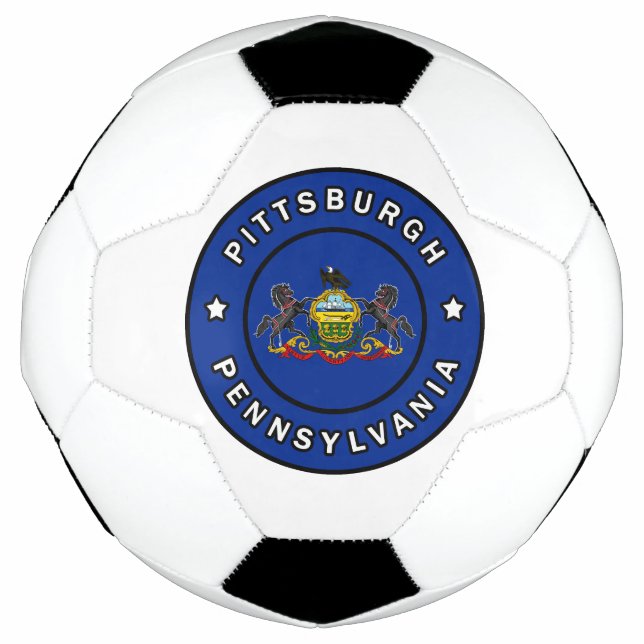 Ballon De Foot Pittsburgh Pennsylvanie (Devant)