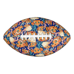 Ballon De Foot Poisson clown Dessin animé mignon Famille Sous l'e