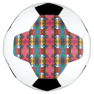 Ballon De Foot Pop art n°1 par Yeshaya Dank - unité et harmonie
