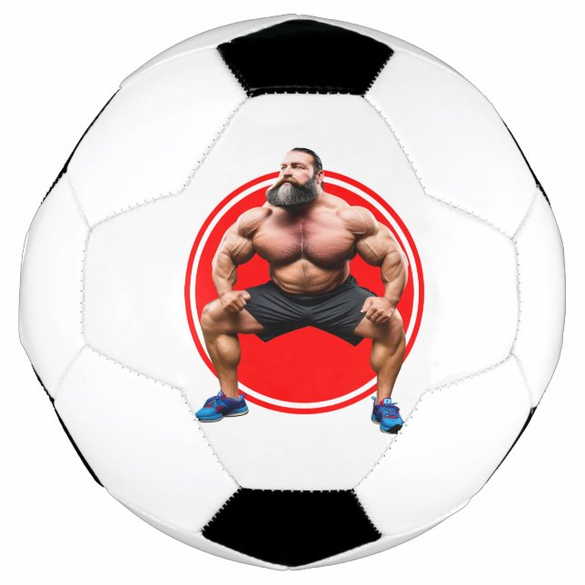 Ballon De Foot Porté Musculaire (Devant)