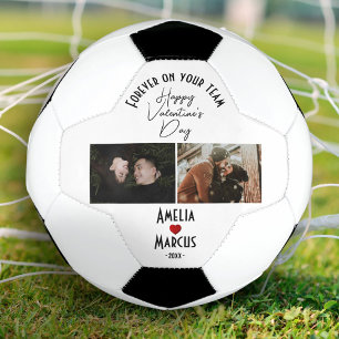 Ballon De Foot Pour toujours dans votre équipe Saint Valentin 2 P