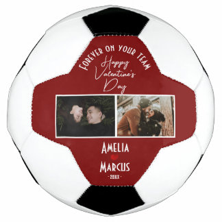 Ballon De Foot Pour toujours dans votre équipe Saint-Valentin 2 P