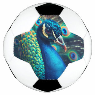 Ballon De Foot Profil Peacock
