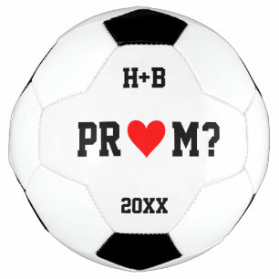 Ballon De Foot Proposition de Prom Idées Cute Soccer Promposa