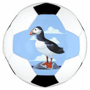 Ballon De Foot Puffin Cute Oiseau de mer Atlantique