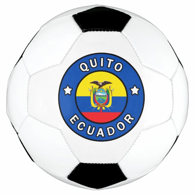 Ballon De Foot Quito Équateur (Devant)