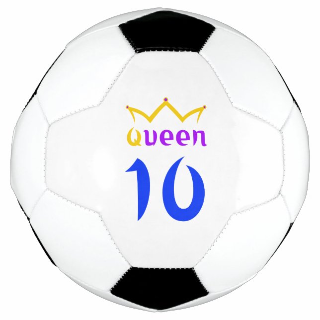 Ballon De Foot Reine 10 (Devant)