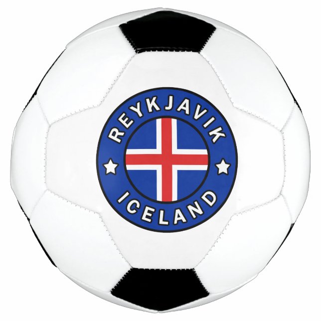 Ballon De Foot Reykjavik Islande (Devant)