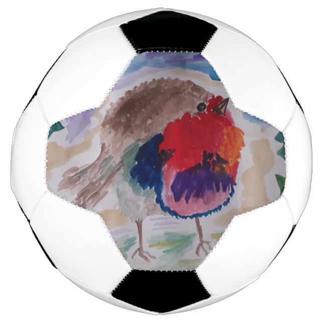Ballon De Foot Robin de Noël (Devant)
