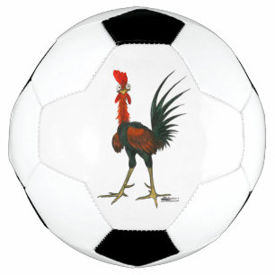 Ballon De Foot Rooster fou