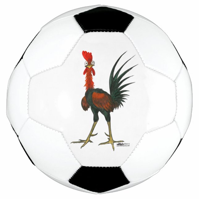 Ballon De Foot Rooster fou (Devant)
